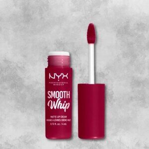 NYX Smooth Whip Matte Finish Lip Cream Longwear Pigmented Fuzzy Slipper OS BNIB